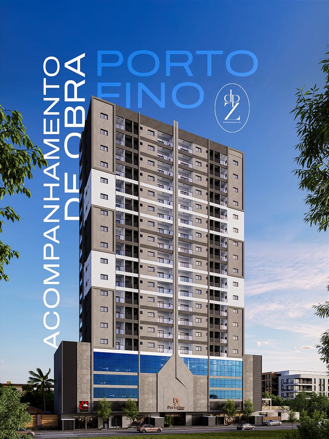Obra PortoFino avançando — DPZ Empreendimentos Itapema SC